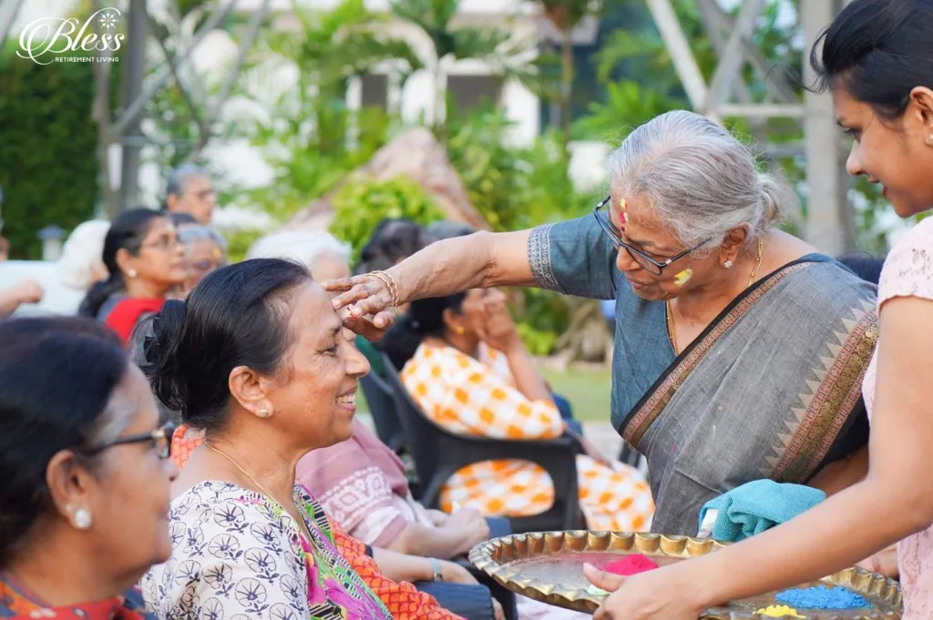 Bless Homes - Holi Celebration - 2024 (7)