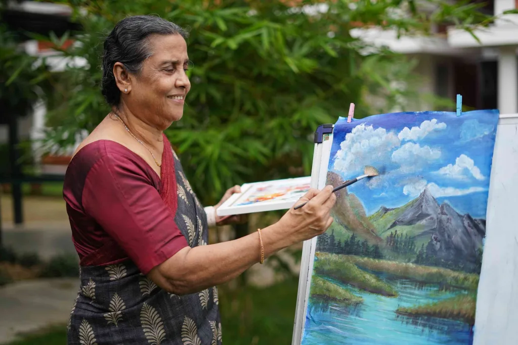 Bless Homes - Art therapy - Clubs - Bless Retirement Living